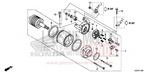 DEMARREUR CRF250LF de 2015